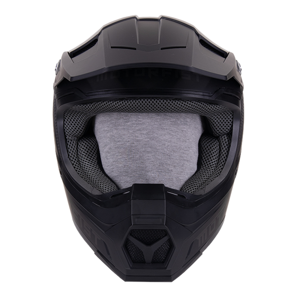 Defender Helmet Blk - Front